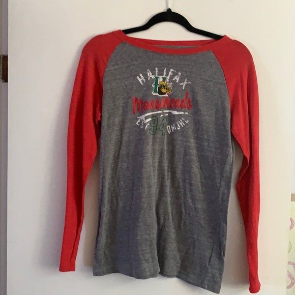 Long sleeve Halifax Moosehead hockey team shirt. Size L. - Picture 1 of 1